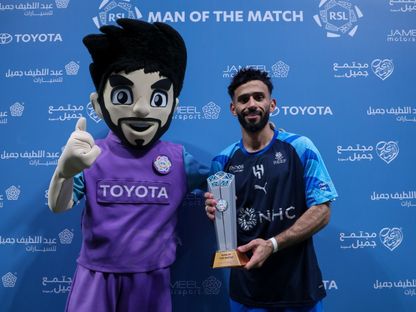 سلطان مندش يفوز بجائزة رجل مباراة الهلال والأهلي بالدوري السعودي - 1 سبتمبر 2026 - X/SPL