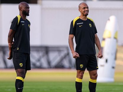 لاعبو الاتحاد في حصة تدريبية - 23 فبراير 2026 - X/@ittihad