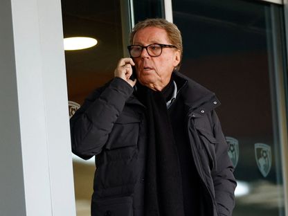 المدرب السابق هاري ريدناب في الملعب قبل مباراة بورنموث ونوتنغهام فورست في الدوري الإنجليزي الممتاز - 21 يناير 2023 - Reuters