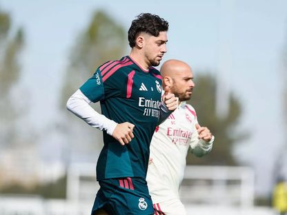 فيديريكو فالفيردي خلال تدريب لريال مدريد - 30 أكتوبر 2026 - realmadrid.com
