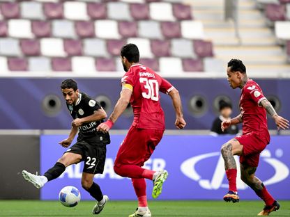 من مواجهة الشباب السعودي وزاخو العراقي في نصف نهائي دوري أبطال الخليج - 19 أبريل 2026 - X/@@AlShababSaudiFC