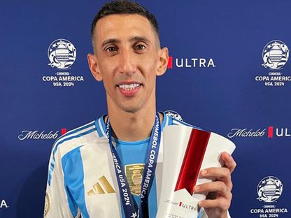 أنخل دي ماريا رجلاً لنهائي كوبا أميركا 2024 - CopaAmerica/x