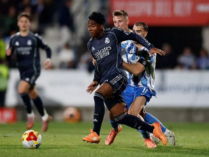 إندريك خلال مباراة بين ريال مدريد وتالافيرا في كأس ملك إسبانيا - 17 ديسمبر 2025 - realmadrid.com