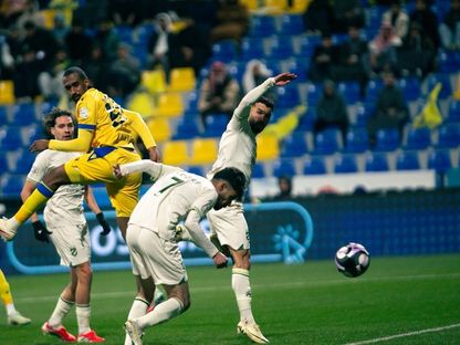 من مباراة الحزم والتعاون في الدوري السعودي - 22 يناير 2026 - X/@alhazem_fc