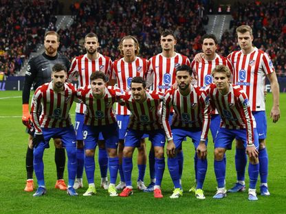 تشكيلة أتلتيكو مدريد التي واجهت بودو غليمت في دوري أبطال أوروبا - 28 يناير 2026 - Reuters