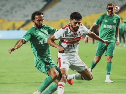 من مباراة الزمالك والمصري البورسعيدي بالدوري المصري- 18 يونيو 2024 - FB/@Zamalek SC