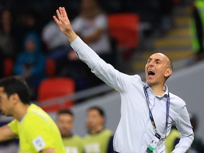 مدرب بيراميدز يوريشيتش في مباراة فلامنغو بنصف نهائي إنتركونتيننتال بقطر - 13 ديسمبر 2025 - Reuters