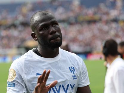 كاليدو كوليبالي مدافع الهلال متأثر عقب الخسارة من فلومينينسي وتوديع مونديال الأندية - 4 يوليو 2025 - Reuters