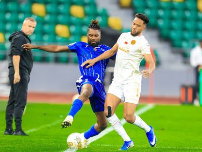 من مباراة الهلال السوداني ونهضة بركان المغربي بإياب ربع نهائي دوري أبطال إفريقيا - 22 مارس 2026 - FB/@Al Hilal S.C