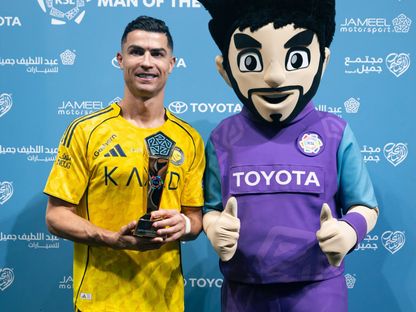 كريستيانو رونالدو يتوج بجائزة أفضل لاعب في كلاسيكو النصر والأهلي بالدوري السعودي - 29 أبريل 2026 - X/@SPL