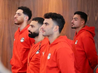 محمد صلاح مع منتخب مصر قبل انطلاق كأس أمم إفريقيا 2025- 18 ديسمبر 2025 - X/@EFA