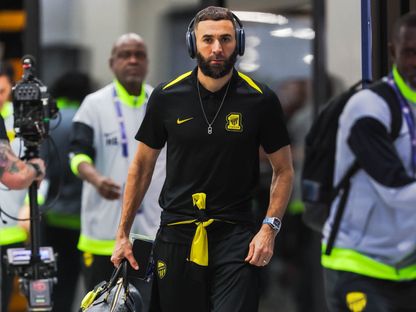 كريم بنزيما مهاجم الاتحاد قبل مواجهة التعاون بدوري روشن السعودي - 3 يناير 2026 - X@ittihad