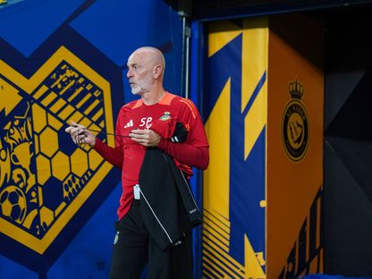 ستيفانو بيولي مدرب النصر قبل مواجهة الشباب بدوري روشن السعودي - 7 مارس 2025 - X/AlNassrFC