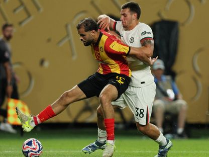 محمد أمين توغاي مدافع الترجي الرياضي خلال مواجهة تشيلسي في كأس العالم للأندية - 25 يونيو 2025 - Reuters