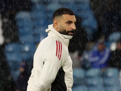 محمد صلاح قبل تعادل ليفربول 3-3 مع ليدز يونايتد في الدوري الإنجليزي - 6 ديسمبر 2025 - Reuters