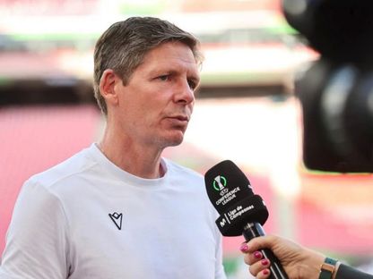 أوليفر غلاسنر مدرب كريستال بالاس قبل نهائي دوري المؤتمر الأوروبي ضد رايو فايكانو - 26 مايو 2026 - uefa.com