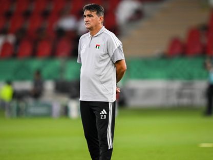 زلاتكو داليتش مدرب المنتخب الإماراتي قبل مواجهة عمان بنصف نهائي خليجي 27 - 3 أكتوبر 2026 - X/@UAEFNT