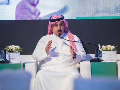 ياسر المسحل رئيس الاتحاد السعودي لكرة القدم في ندوة صحفية - - X/@saudiFF