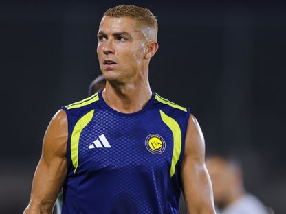 كريستيانو رونالدو نجم النصر خلال تدريب - 13 أغسطس 2026 - X/@AlNassrFC