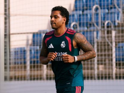 البرازيلي رودريغو غوس لاعب ريال مدريد يواصل مرحلة التعافي من إصابته في الركبة - 1 سبتمبر 2026 - @RodrygoGoes