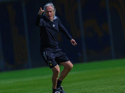 جورجي جيسوس مدرب النصر في حصة تدريبية - 22 ديسمبر 2025 - X/@AlNassrFC