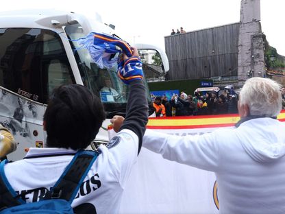 حافلة ريال مدريد - Reuters