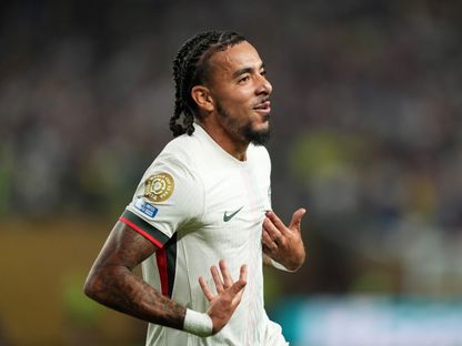 احتفال مالو غوستو بتسجيل هدف تشيلسي الثاني في مرمى بالميراس بربع نهائي كأس العالم للأندية - 5 يوليو 2025 - Reuters