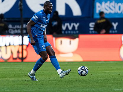 كاليدو كوليبالي خلال مباراة الهلال والاتفاق بالدوري السعودي - 13 فبراير 2026 - X/ALAHLI_FC