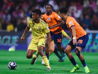 من مباراة النصر والفيحاء في الدوري السعودي - 28 فبراير 2026 - Reuters