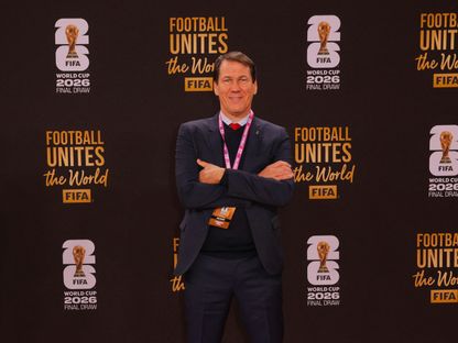 مدرب بلجيكا رودي غارسيا قبل قرعة كأس العالم 2026 في واشنطن - 5 ديسمبر 2025 - REUTERS