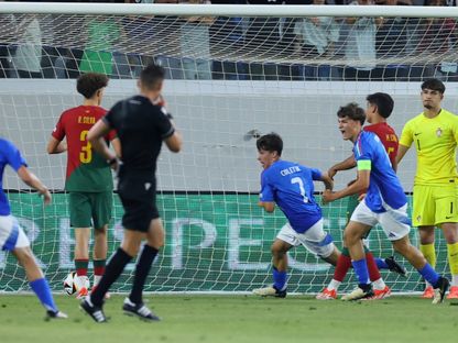 منتخب إيطاليا للناشئين يهزم البرتغال في نهائي يورو 2024 تحت 17 عاماً - Azzurri/x