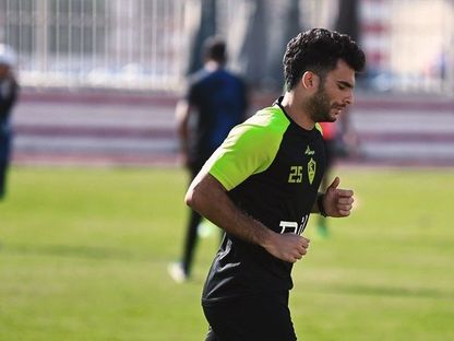 لاعب الزمالك زيزو خلال تدريبات الفريق - 21 نوفمبر 2023 - X@ZSCOfficial