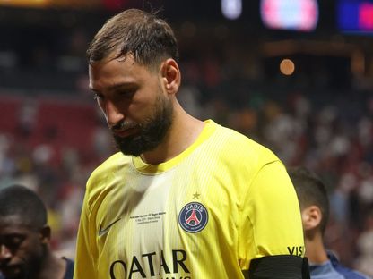 حارس باريس سان جيرمان جيانلويجي دوناروما بعد مباراة بايرن ميونيخ في كأس العالم للأندية - 5 يوليو 2025 - Reuters