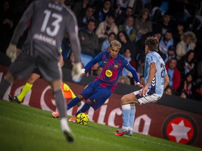 لامين يامال نجم برشلونة خلال مواجهة سيلتا فيغو في الدوري الإسباني - 9 نوفمبر 2025 - @FCBarcelona