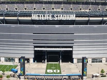 ملعب ميتلايف في نيوجيرسي حيث تقام المباراة النهائية لكأس العالم للأندية - X/@MetLifeStadium