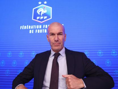 زين الدين زيدان لدى تعيينه مدرباً لمنتخب فرنسا - 28 يوليو 2026 - REUTERS