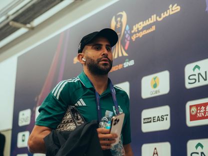 رياض محرز لاعب الأهلي قبل مواجهة القادسية في نصف نهائي كأس السوبر السعودي - 20 أغسطس 2025 - X/@ALAHLI_FC