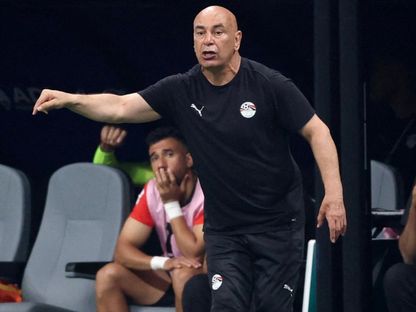 حسام حسن خلال مباراة مصر والأرجنتين في دور الـ16 بكأس العالم - 7 يوليو 2026 - reuters