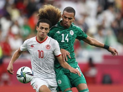 من نهائي كأس العرب 2021 بين تونس والجزائر - 18 ديسمبر 2021 - Reuters