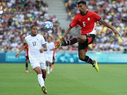 من مباراة مصر والدومينيكان في أولمبياد باريس 2024- 25 يوليو 2024 - X/@EFA
