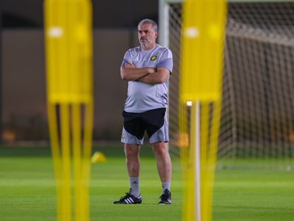 أنج بوستيكوغلو مدرب النصر خلال تدريب - 26 أغسطس 2026 - X/@AlNassrFC