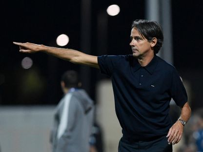 مدرب الهلال سيموني إنزاغي خلال مباراة ضد الحزم - 2 مايو 2026 - REUTERS