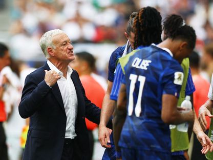 ديدييه ديشان خلال مباراة فرنسا وإنجلترا بكأس العالم - 18 يوليو 2026 - Reuters