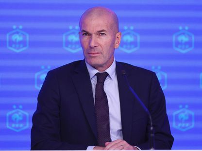 زين الدين زيدان لدى تعيينه مدرباً لمنتخب فرنسا - 28 يوليو 2026 - REUTERS