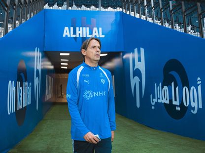 سيموني إنزاغي مدرب الهلال - 12 أغسطس 2026 - x@Alhilal_FC
