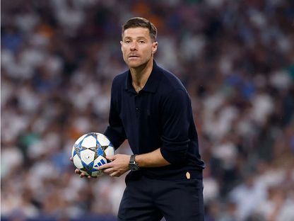 مدرب ريال مدريد تشابي ألونسو خلال مباراة ضد مارسيليا في دوري أبطال أوروبا - 16 سبتمبر 2025 - realmadrid.com