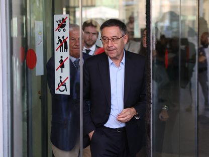 جوزيب ماريا بارتوميو رئيس برشلونة السابق - 18 سبتمبر 2025 - Reuters