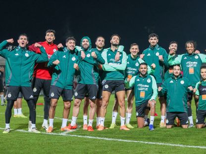 تدريبات منتخب الجزائر تحضيراً لكأس أمم إفريقيا - 18 ديسمبر 2025 - X/@LesVerts
