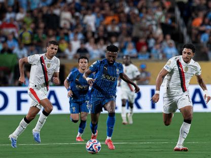 حمد اليامي لاعب الهلال خلال مواجهة مانشستر سيتي في كأس العالم للأندية 2025 - 1 يوليو 2025 - X/@HamadAlyami88