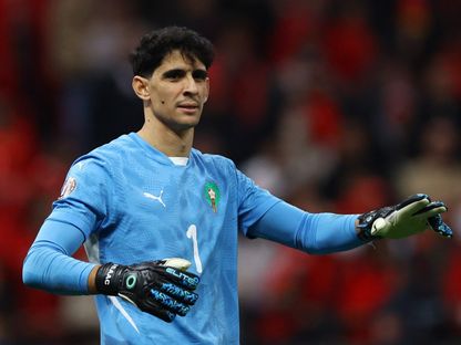 ياسين بونو حارس المغرب خلال مواجهة الكاميرون بربع نهائي كأس أمم إفريقيا - 9 يناير 2026 - Reuters